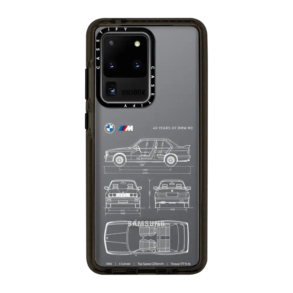 BMW M3 E30 Blueprint Case
