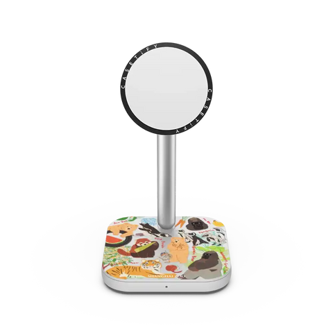 Fluffy Diary 2-in-1 Charging Stand