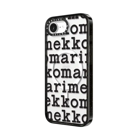 Marimekko Logo Pattern Case (White)