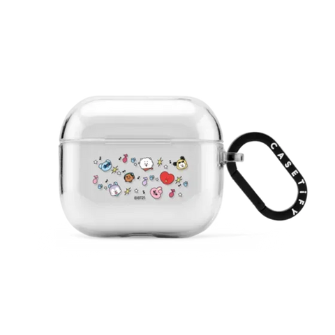 BT21 Pattern Earbuds Case