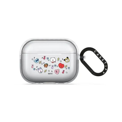 BT21 Pattern Earbuds Case