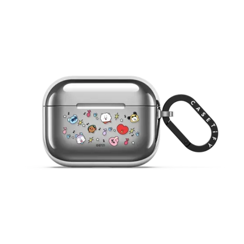 BT21 Pattern Earbuds Case