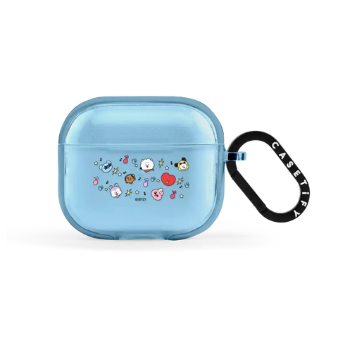 BT21 Pattern Earbuds Case
