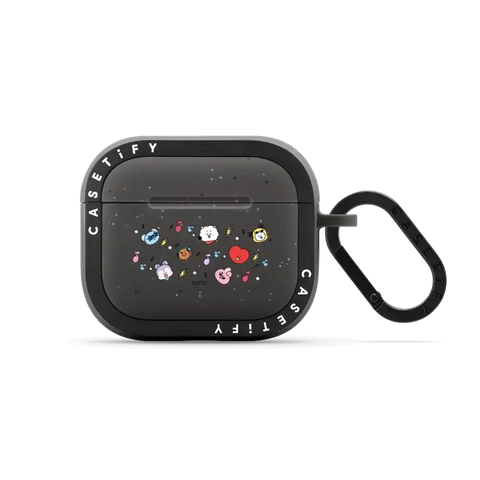 BT21 Pattern Earbuds Case