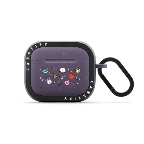 BT21 Pattern Earbuds Case