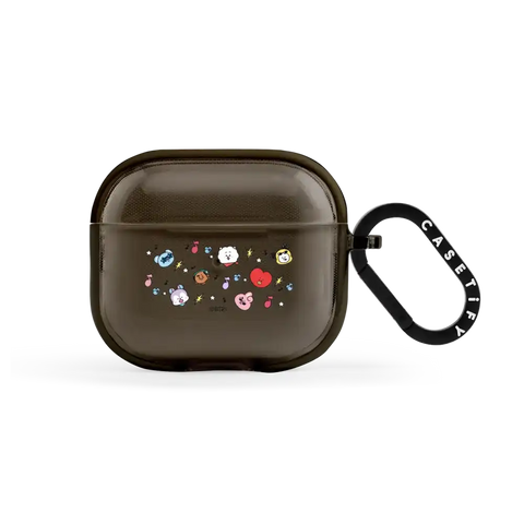 BT21 Pattern Earbuds Case