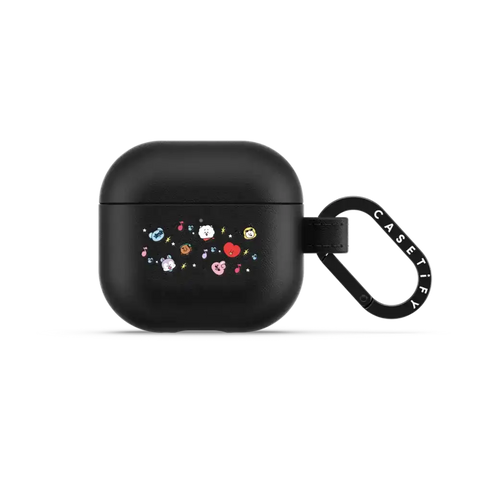 BT21 Pattern Earbuds Case