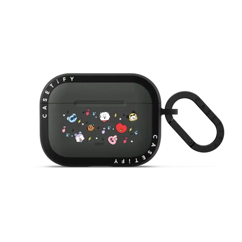 BT21 Pattern Earbuds Case