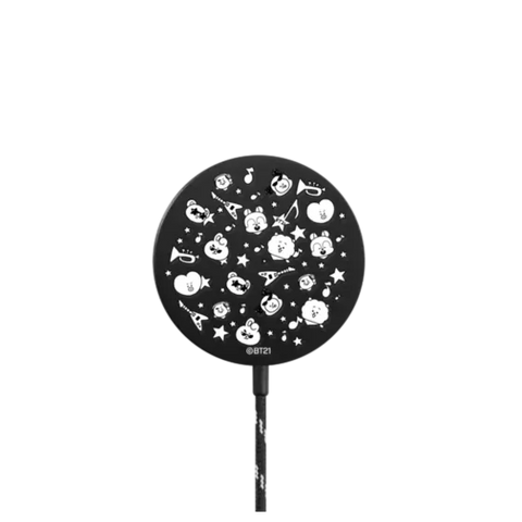 BT21 Pattern Magnetic Wireless Charger