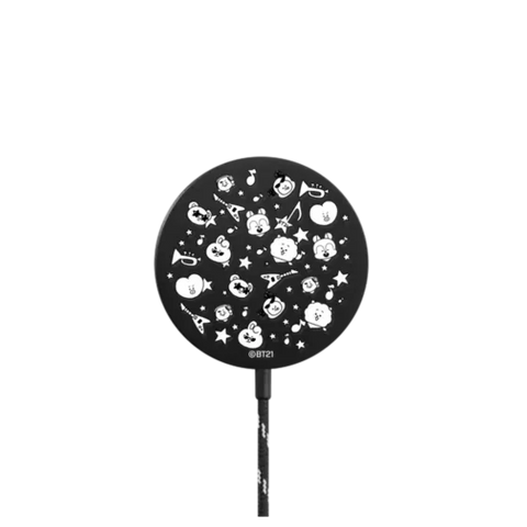 BT21 Pattern Magnetic Wireless Charger