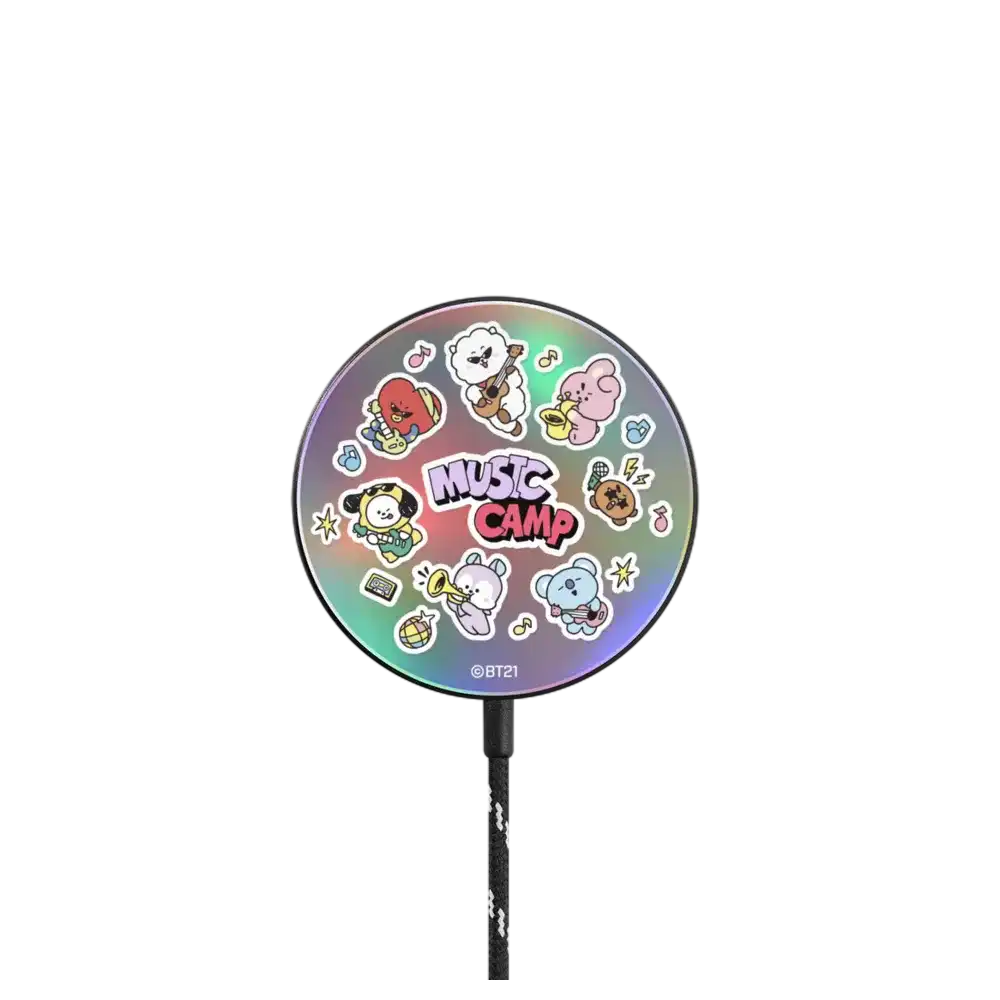 BT21 Sticker Magnetic Wireless Charger
