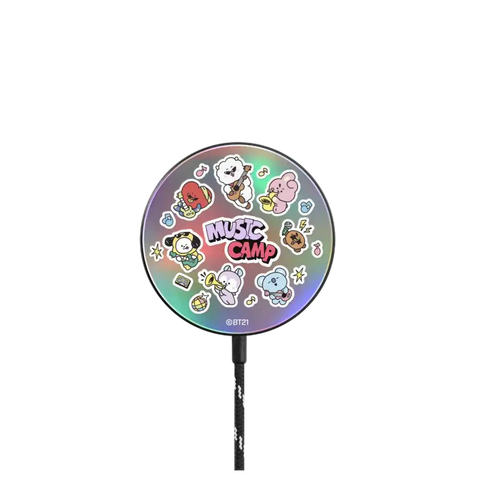 BT21 Sticker Magnetic Wireless Charger