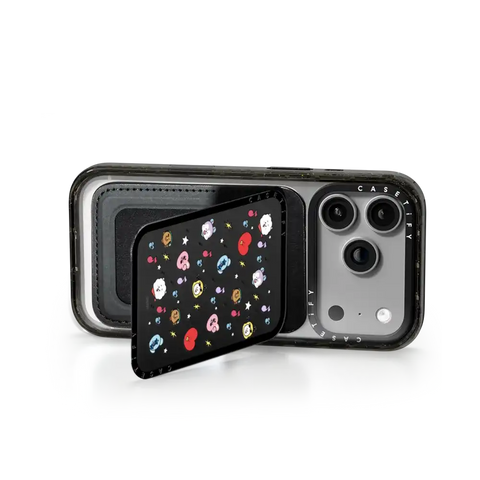 BT21 Pattern Snappy Cardholder Stand