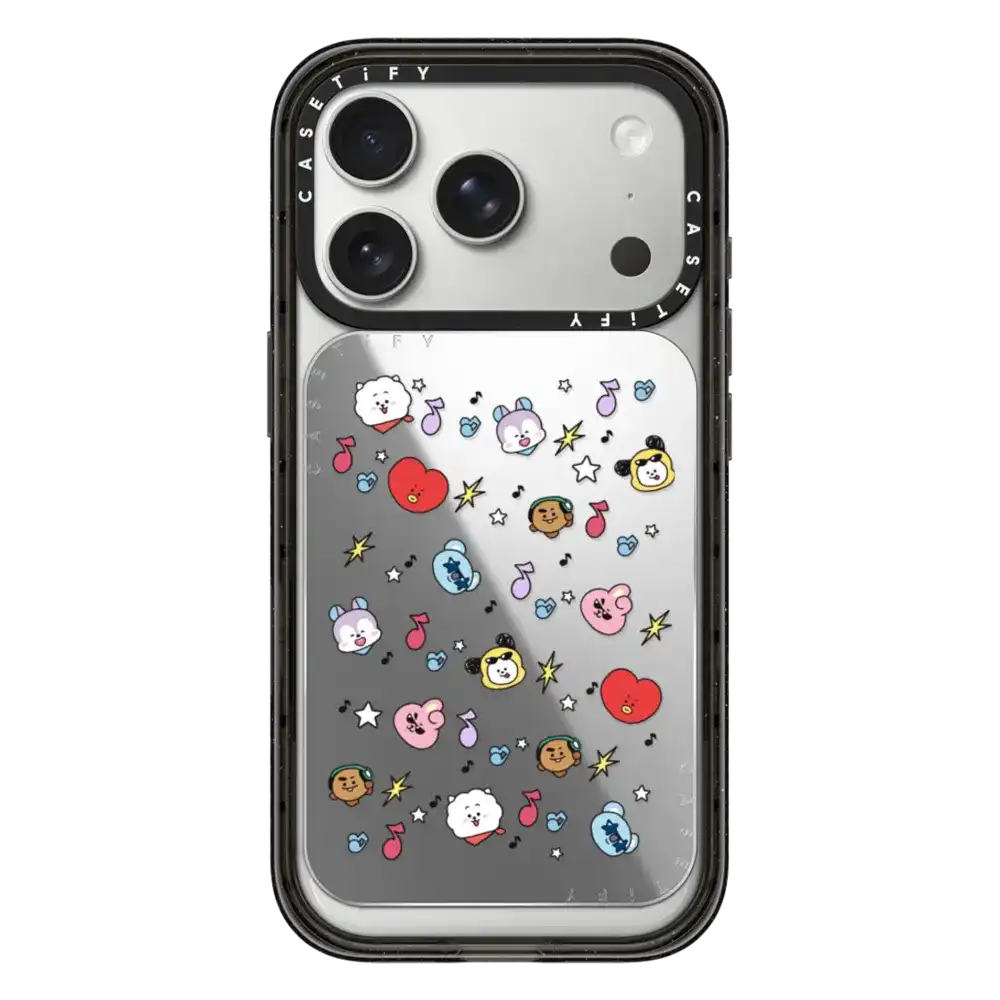 BT21 Pattern Snappy Cardholder Stand