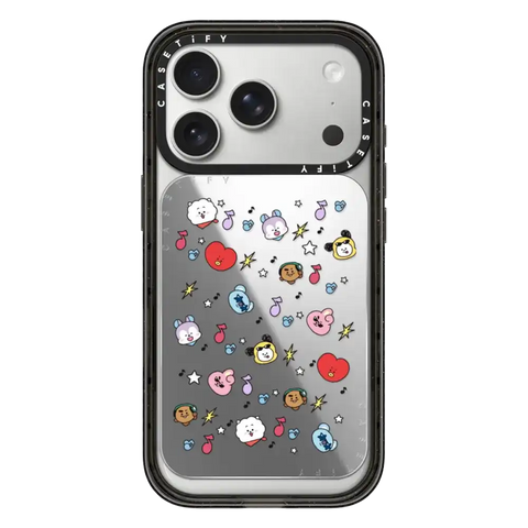 BT21 Pattern Snappy Cardholder Stand