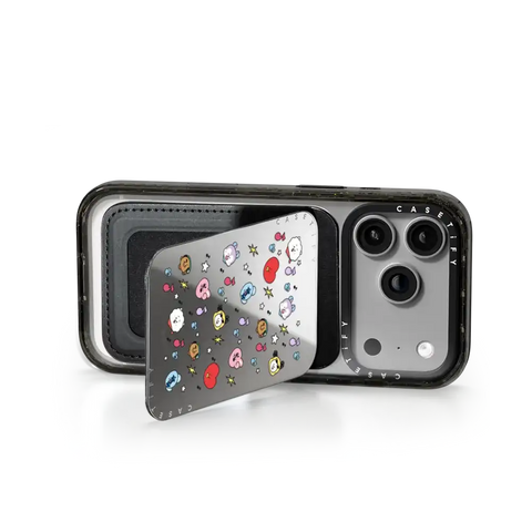 BT21 Pattern Snappy Cardholder Stand