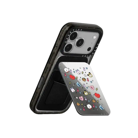 BT21 Pattern Snappy Cardholder Stand