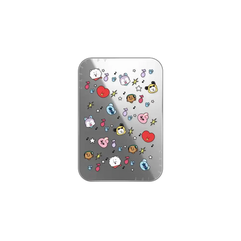 BT21 Pattern Snappy Cardholder Stand