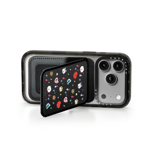 BT21 Pattern Snappy Cardholder Stand