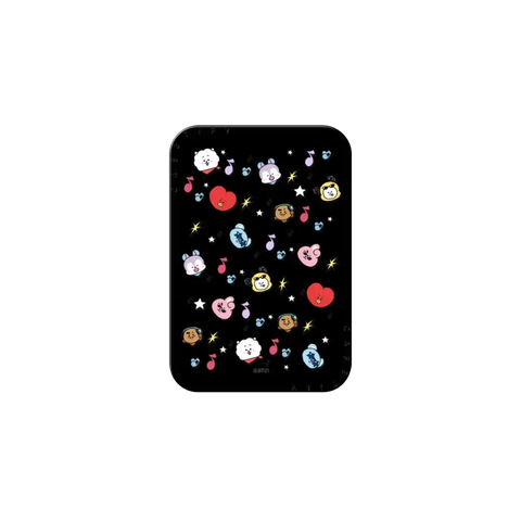 BT21 Pattern Snappy Cardholder Stand