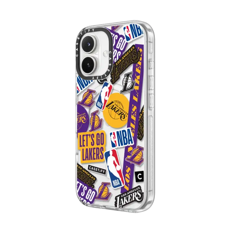 Los Angeles Lakers Sticker Mania Phone Case
