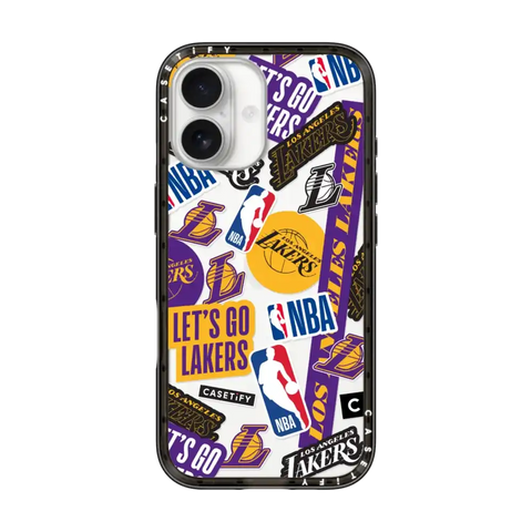 Los Angeles Lakers Sticker Mania Phone Case