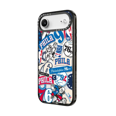 Philadelphia 76ers Sticker Mania Phone Case