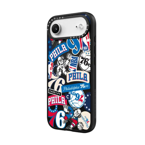 Philadelphia 76ers Sticker Mania Phone Case