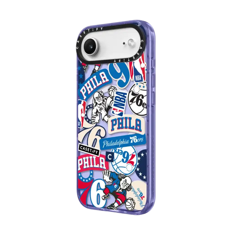 Philadelphia 76ers Sticker Mania Phone Case