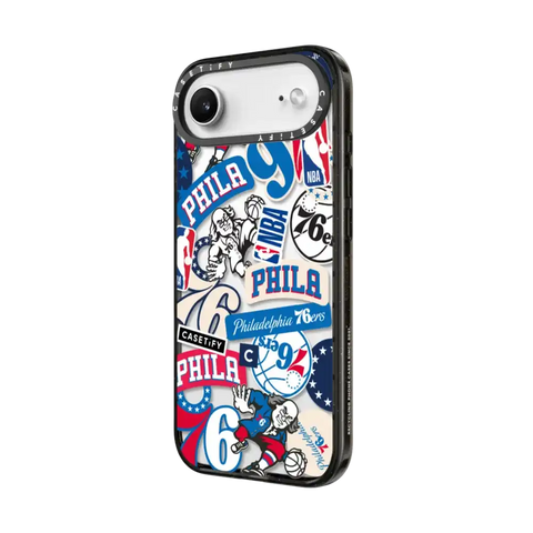 Philadelphia 76ers Sticker Mania Phone Case
