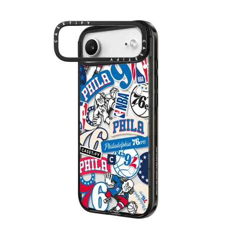 Philadelphia 76ers Sticker Mania Phone Case