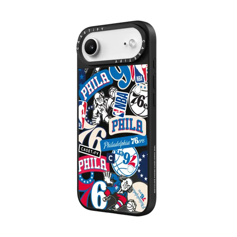 Philadelphia 76ers Sticker Mania Phone Case