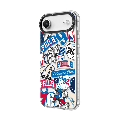 Philadelphia 76ers Sticker Mania Phone Case