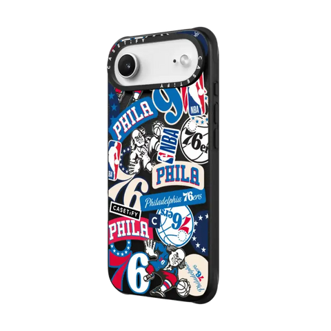 Philadelphia 76ers Sticker Mania Phone Case