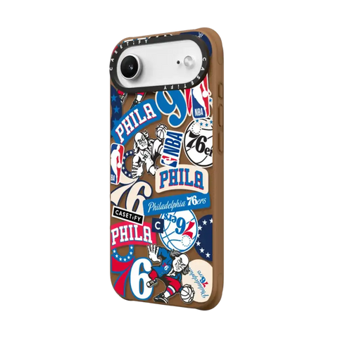 Philadelphia 76ers Sticker Mania Phone Case