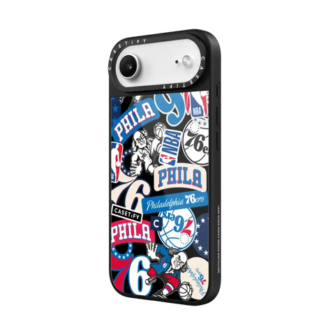 Philadelphia 76ers Sticker Mania Phone Case
