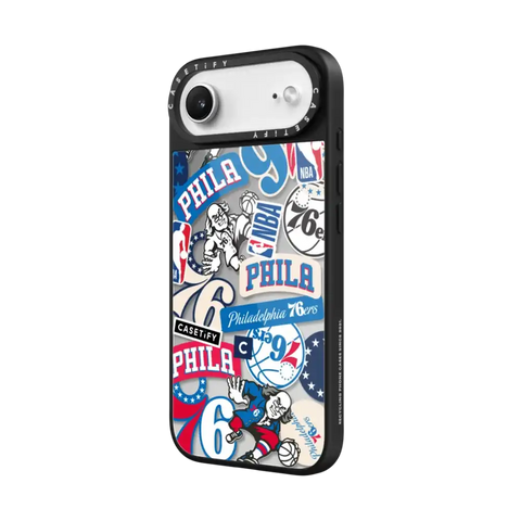 Philadelphia 76ers Sticker Mania Phone Case