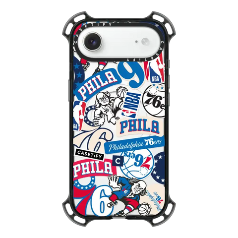 Philadelphia 76ers Sticker Mania Phone Case