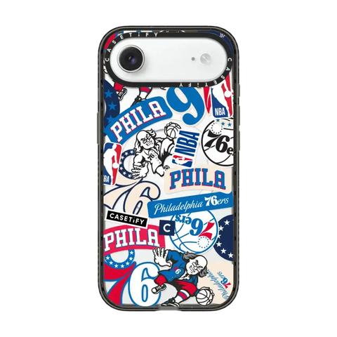 Philadelphia 76ers Sticker Mania Phone Case