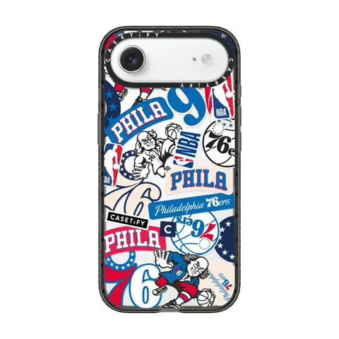 Philadelphia 76ers Sticker Mania Phone Case