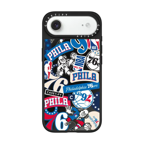 Philadelphia 76ers Sticker Mania Phone Case