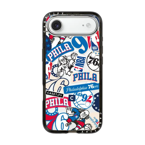 Philadelphia 76ers Sticker Mania Phone Case