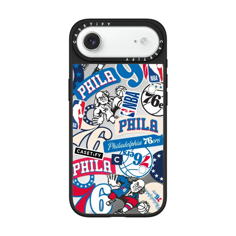 Philadelphia 76ers Sticker Mania Phone Case