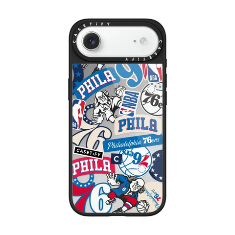 Philadelphia 76ers Sticker Mania Phone Case