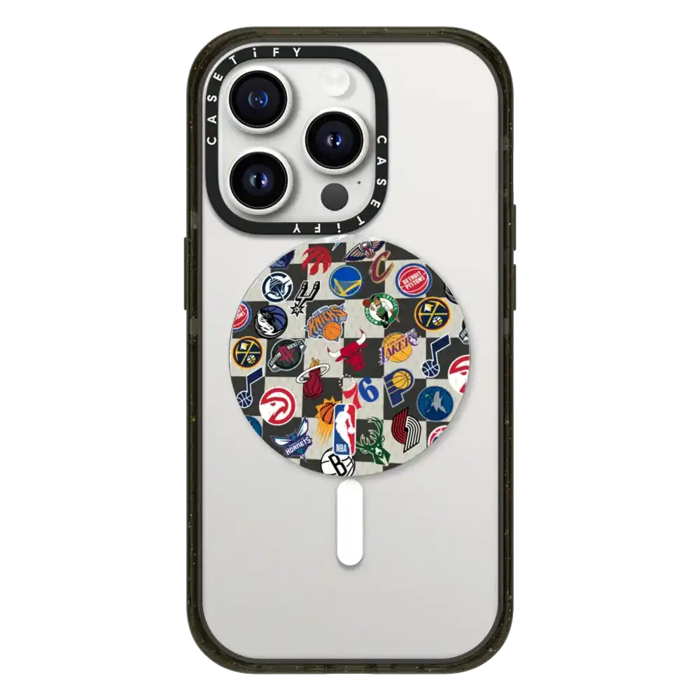 NBA Checkered Logo Grip Stand