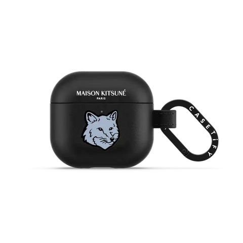 Maison Kitsuné Pure Blue Fox Head Earbuds Case
