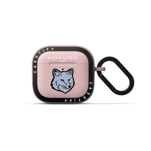 Maison Kitsuné Pure Blue Fox Head Earbuds Case
