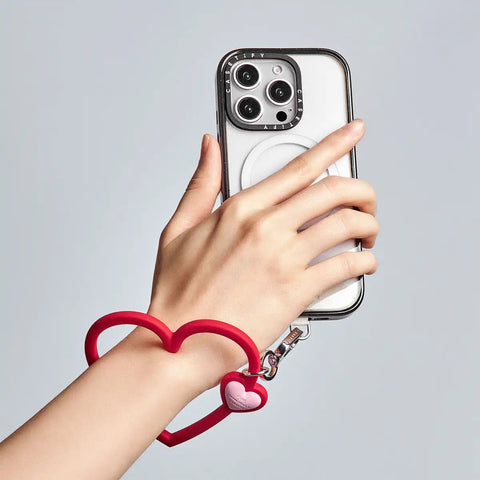 Heart Phone Wristlet