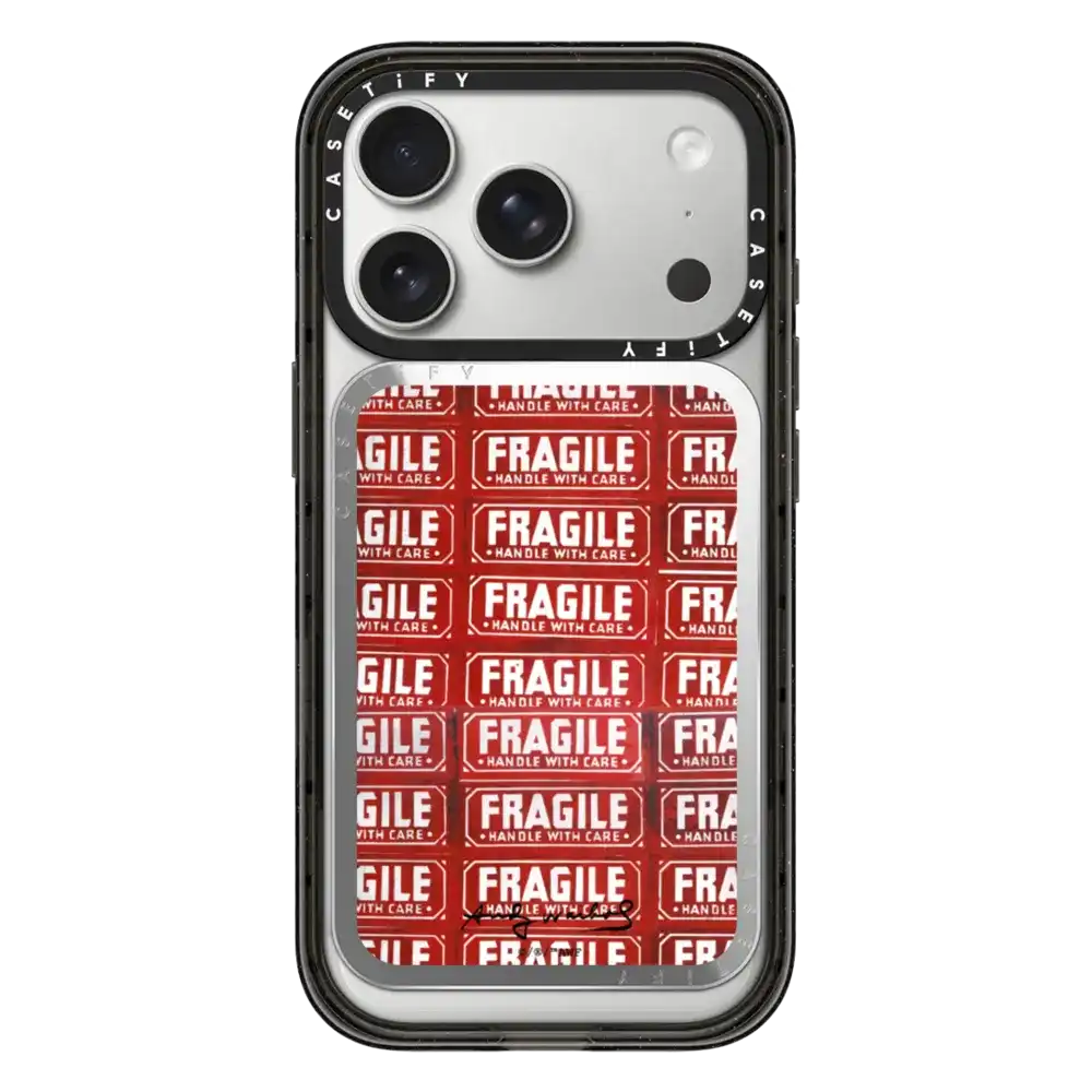 Fragile (1962) Andy Warhol Snappy Cardholder Stand