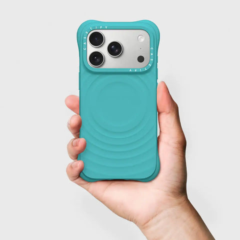Ripple Case - Mint Blue